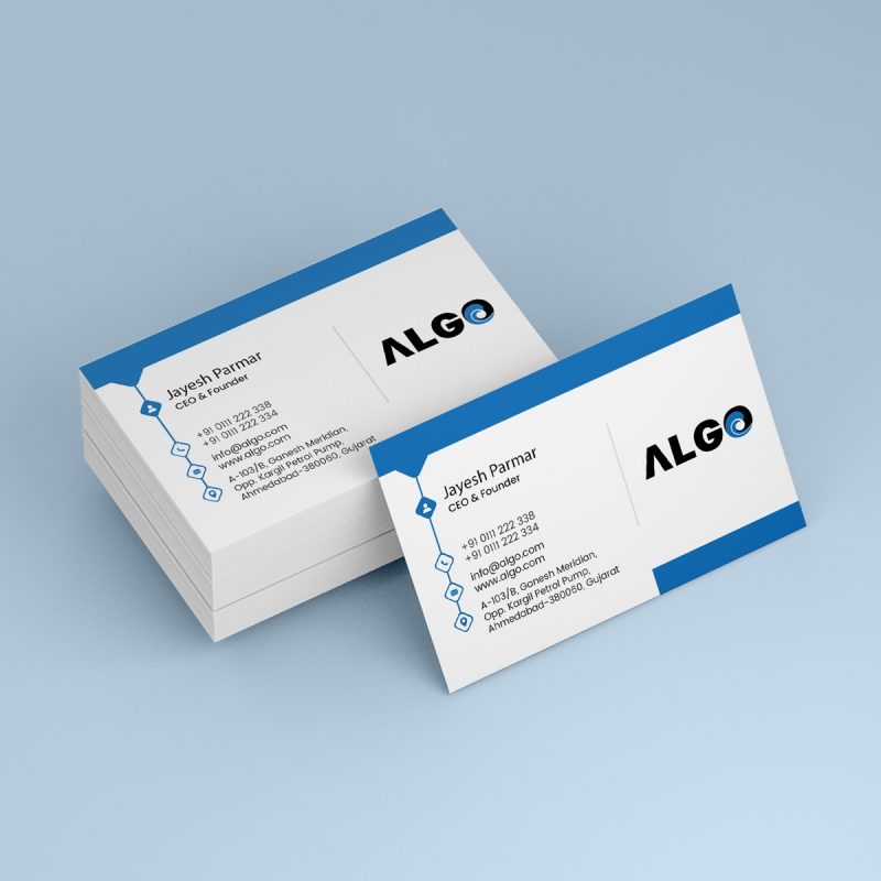 Custom Multicolored Kentex Visiting Cards Printing in Ahmedabad ...
