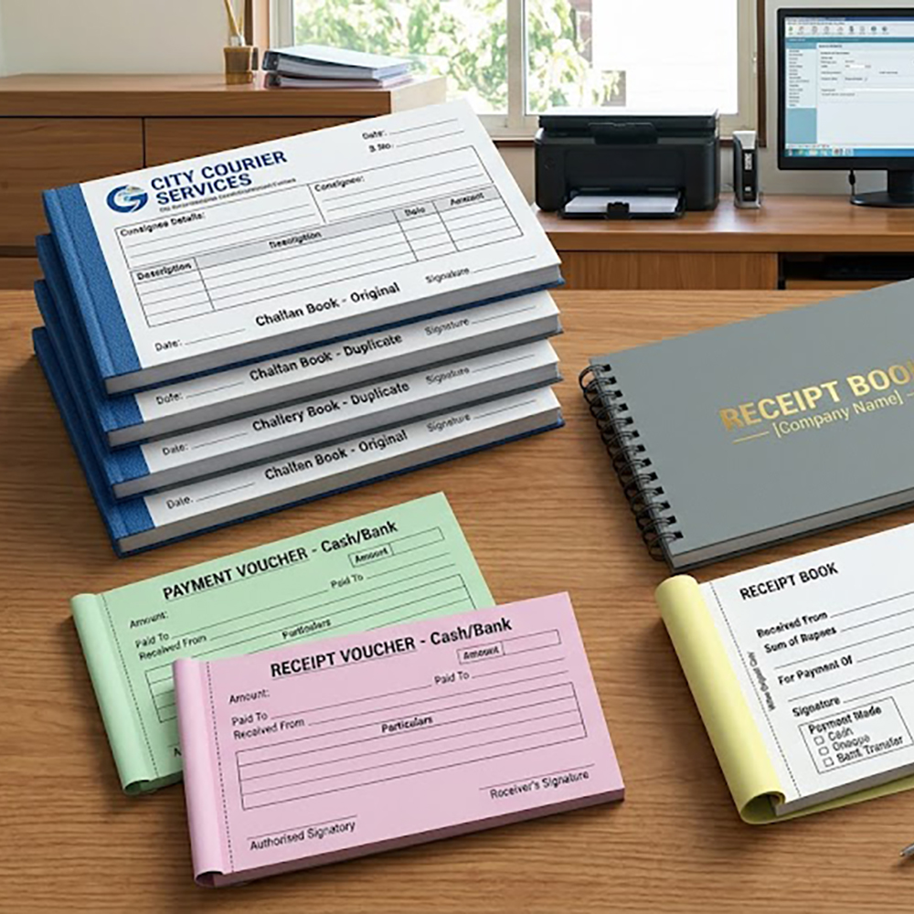 Challan, Voucher, Receipt Book and Invoice Printing Challan, Voucher, Receipt Book and Invoice Printing