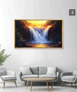 Waterfall Horizontal Canvas Printing