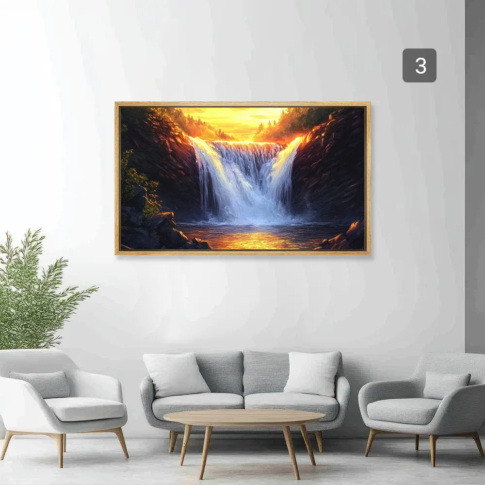 Waterfall Horizontal Canvas Printing Waterfall Horizontal Canvas Printing