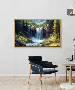 Waterfall Horizontal Canvas Printing
